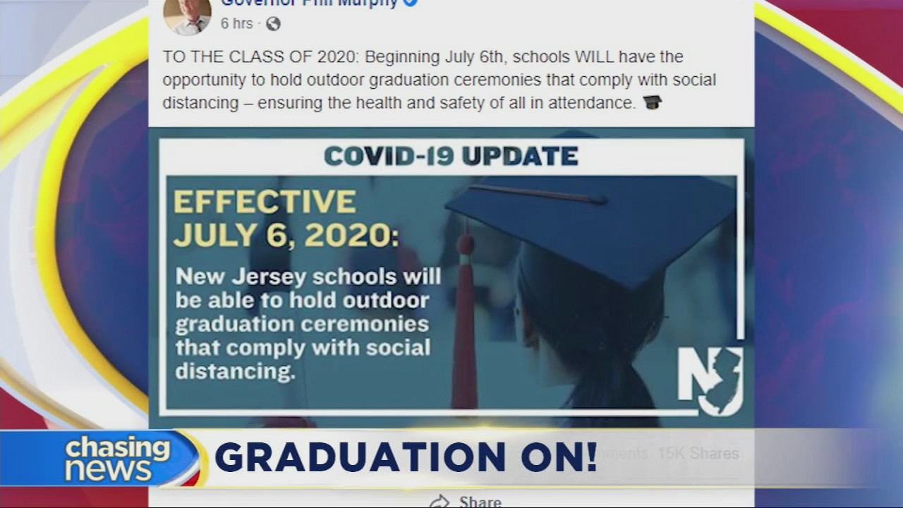 NJ to allow in-person graduations