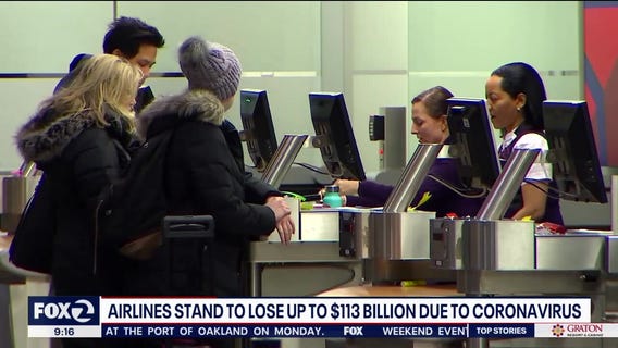 Aviation industry stands to lose up to $113 billion from coronavirus effect