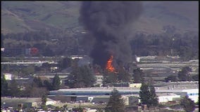 Raw: Inferno burns in San Jose