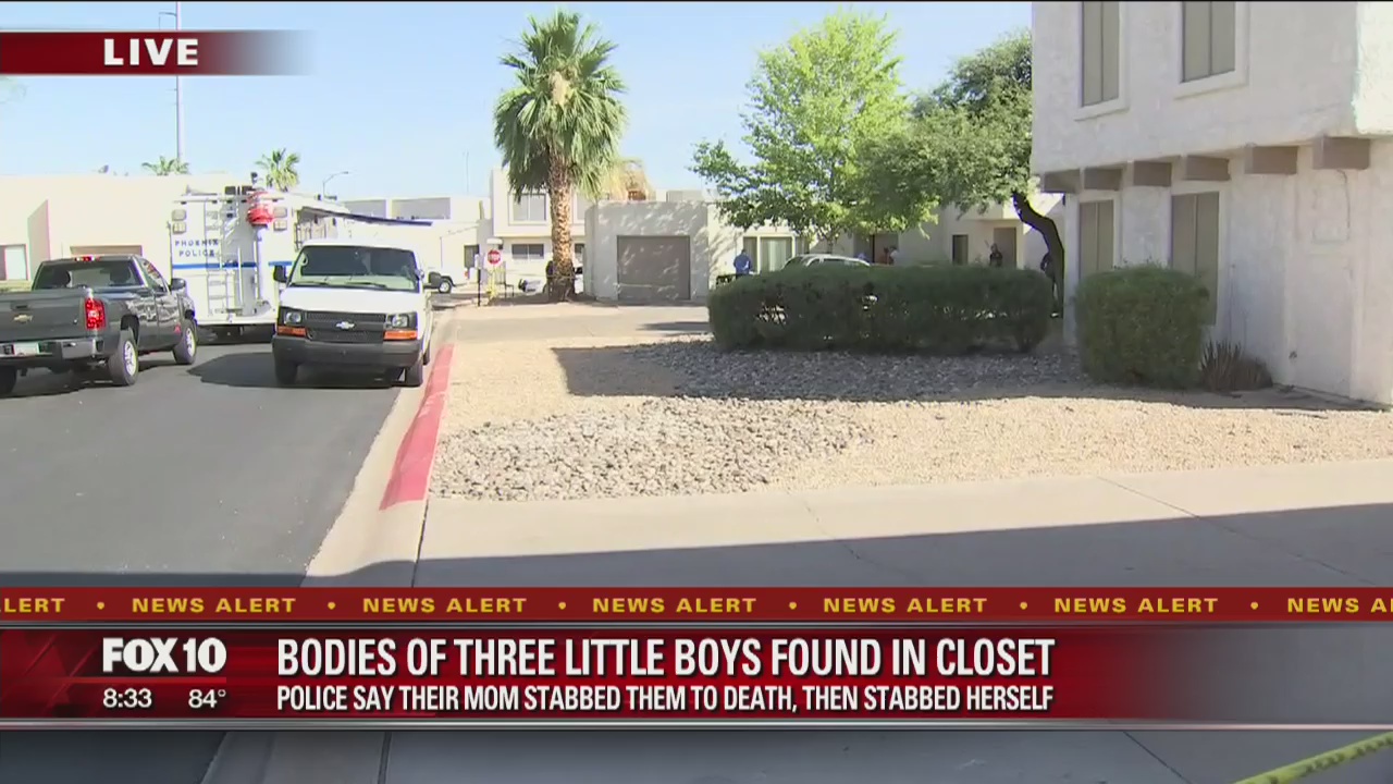 Police: 3 children stabbed to death by mother in north Phoenix | FOX 10 ...