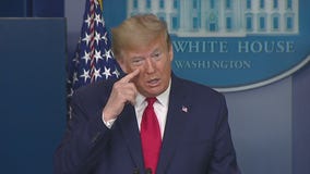 Trump: Coronavirus test very unpleasant