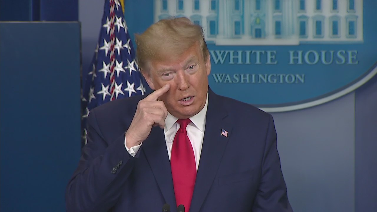 Trump: Coronavirus test very unpleasant