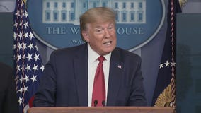 President Donald Trump and the White House Coronavirus Task Force update for Thursday, April 15, 2020
