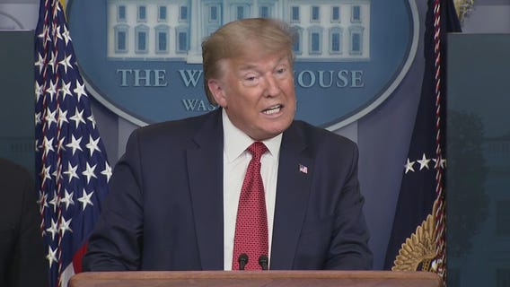 President Donald Trump and the White House Coronavirus Task Force update for Thursday, April 15, 2020
