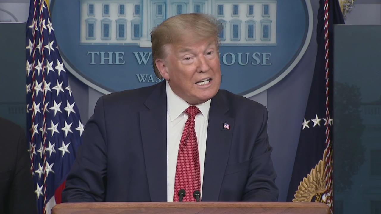 President Donald Trump and the White House Coronavirus Task Force update for Thursday, April 15, 2020