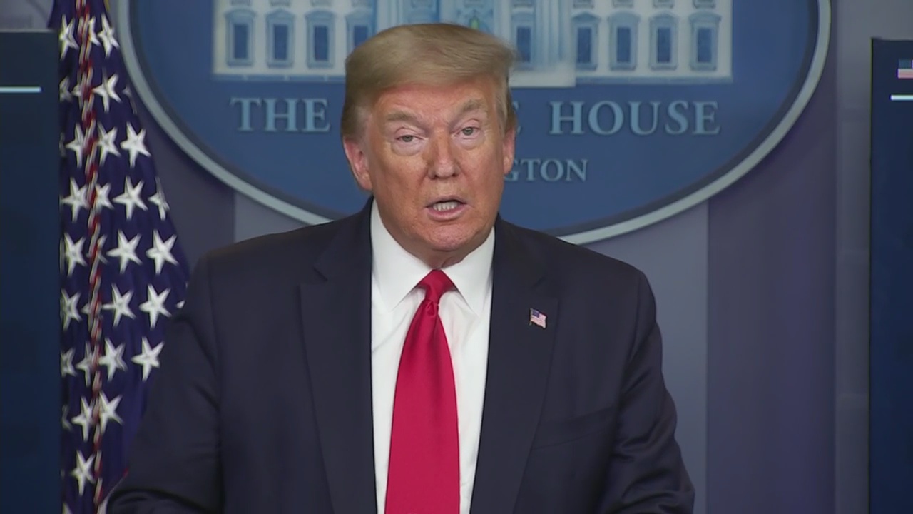 President Donald Trump and the White House Coronavirus Task Force provide Friday update