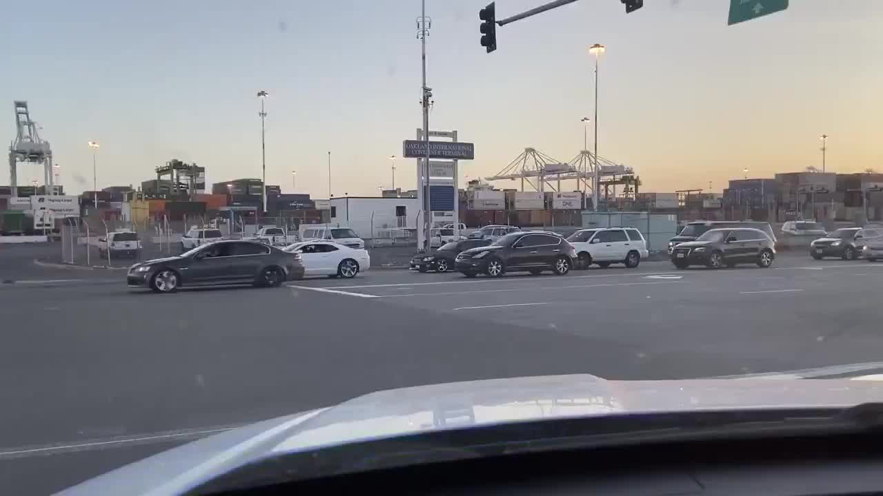 Oakland police release video from the dispersal of a sideshow on Saturday