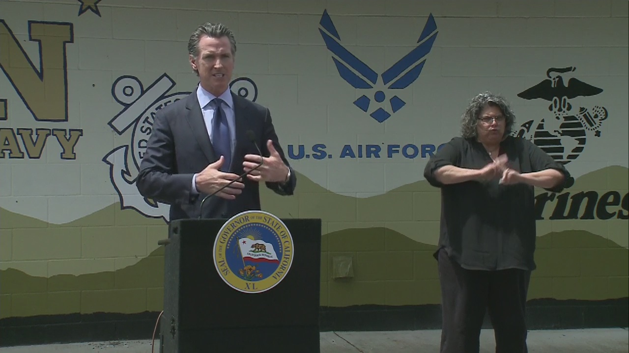Governor Gavin Newsom provides a Friday update on COVID-19 ahead of Memorial Day weekend