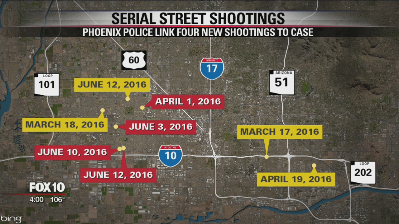 Police release composite sketch of suspect in Maryvale serial shootings