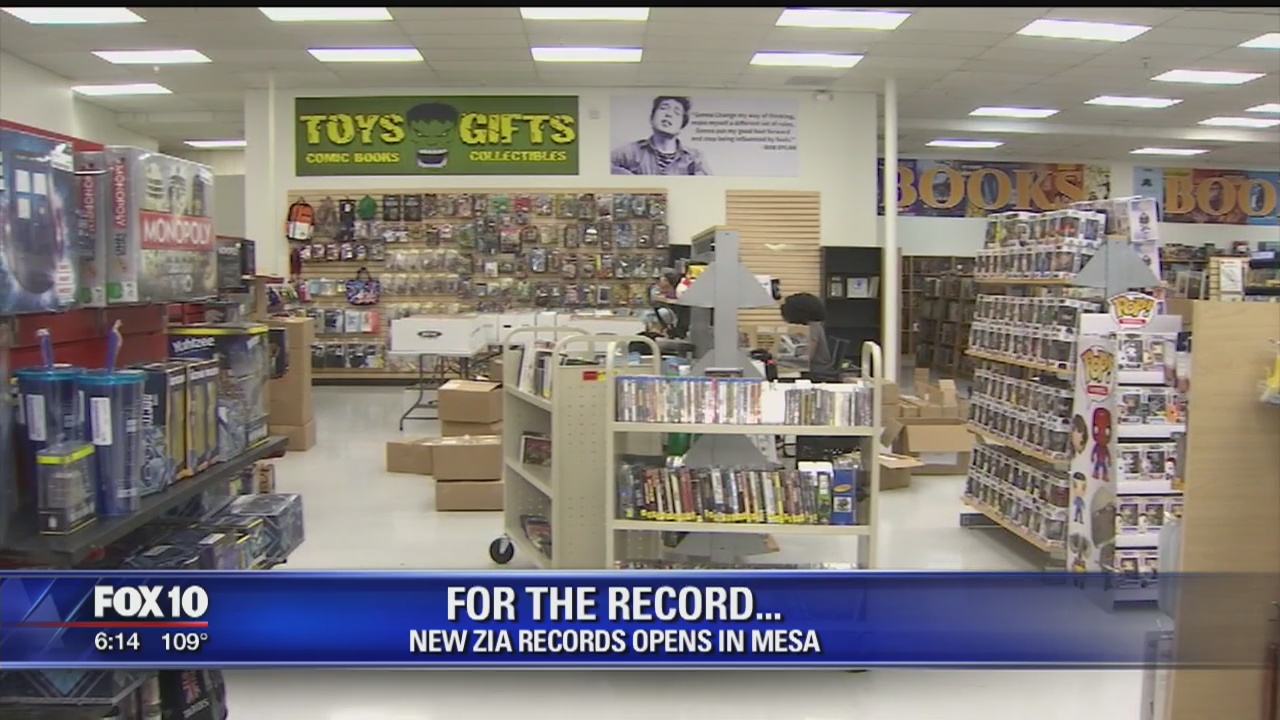 Zia records opens new store in Mesa