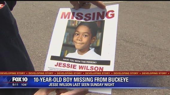 Search for missing boy in Buckeye to resume Friday