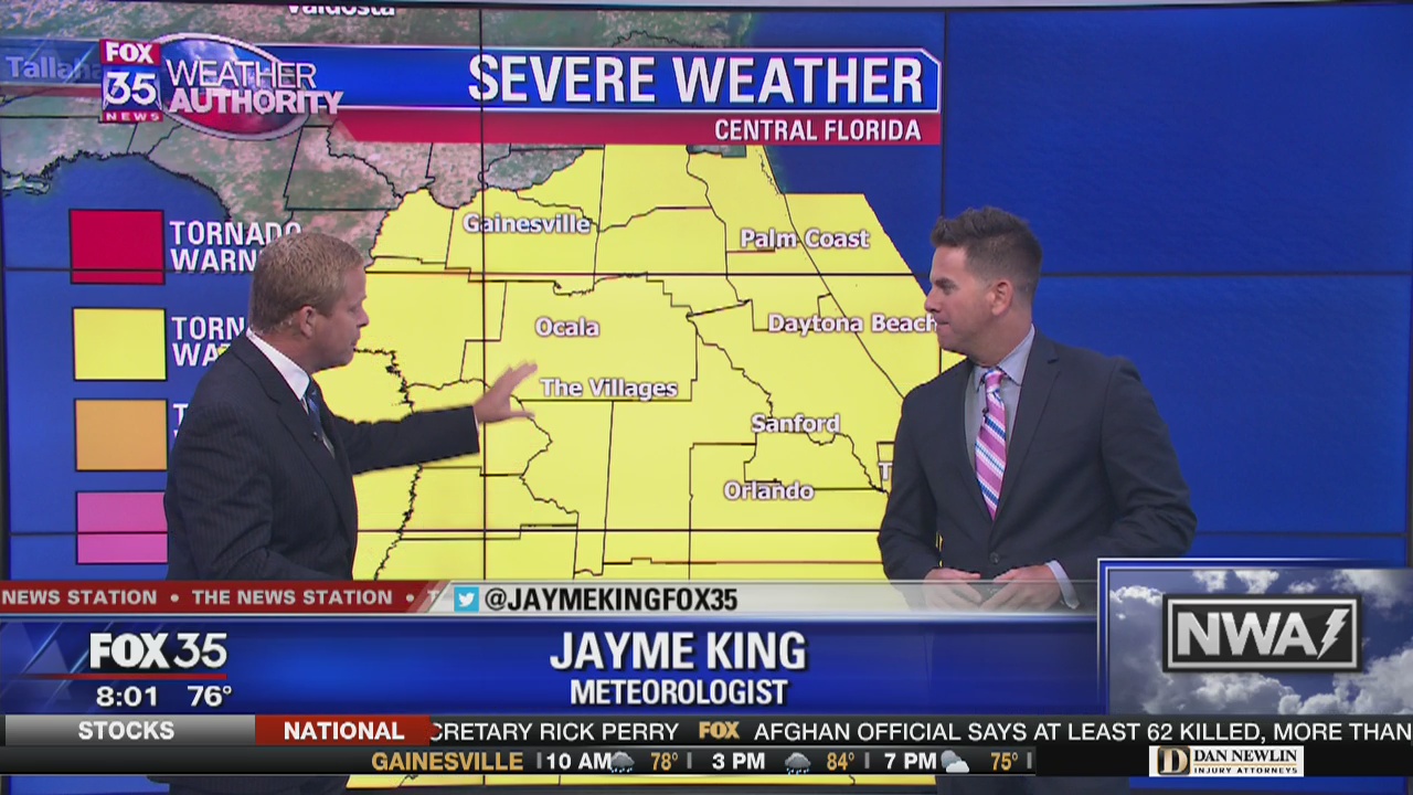 Tropical Storm Nestor takes aim at Florida