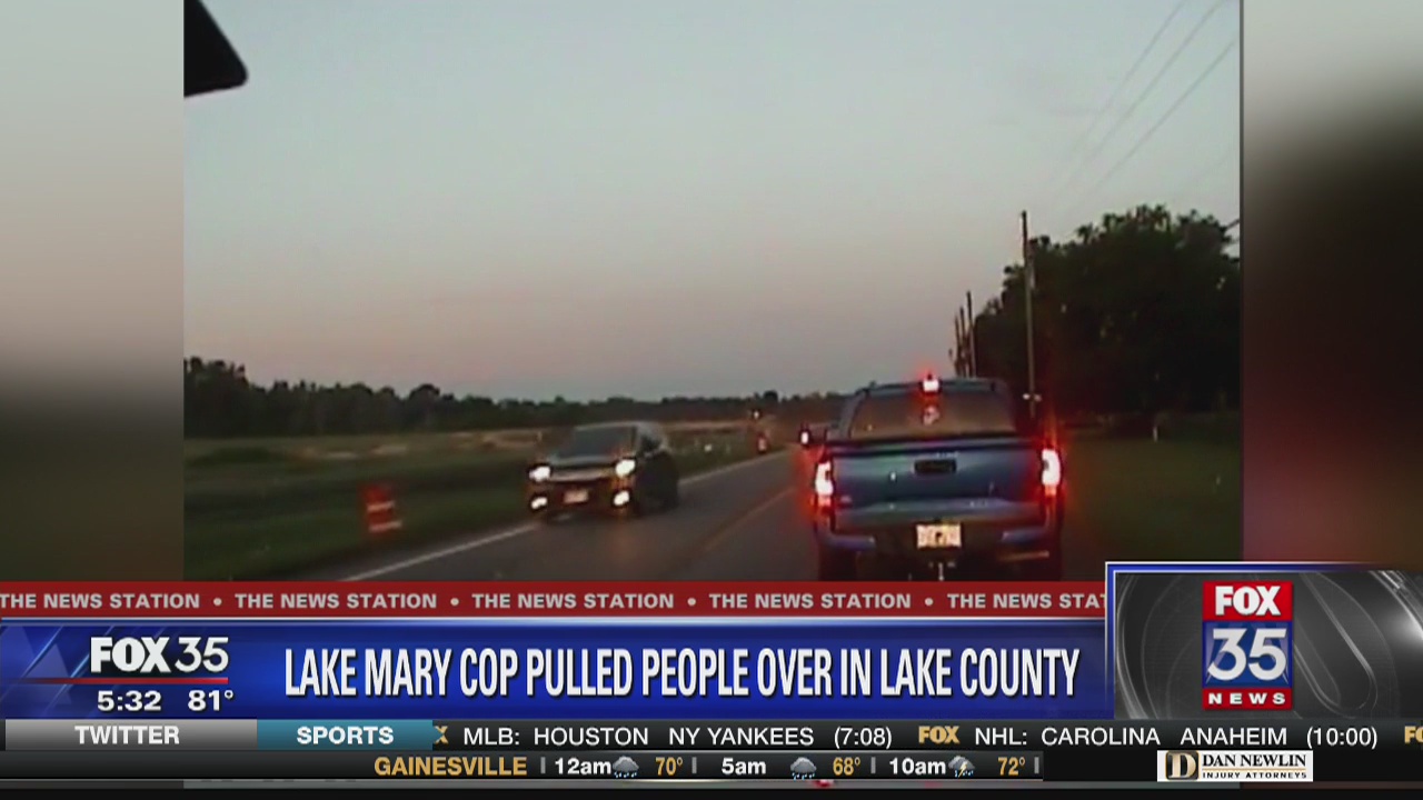 Officer accused of traffic stops outside of jurisdiction