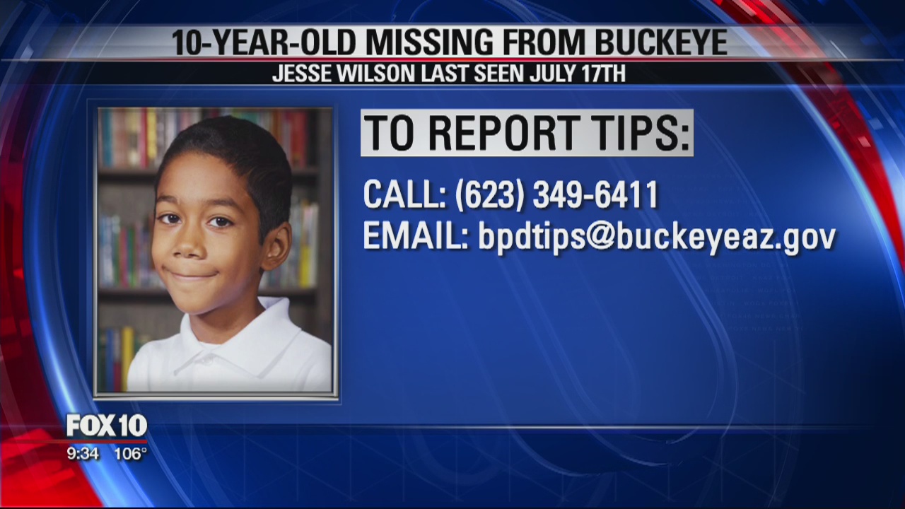10-year-old boy still missing from Buckeye