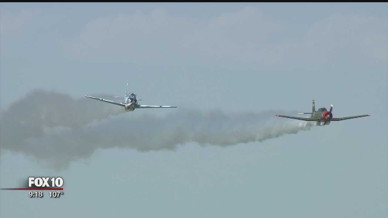 Retired warbirds take to the skies again