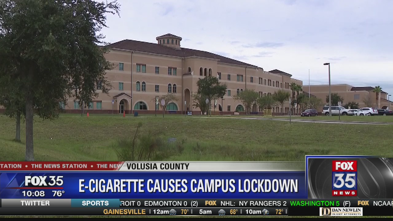 E-cigarette mistaken for bomb sends school on lockdown