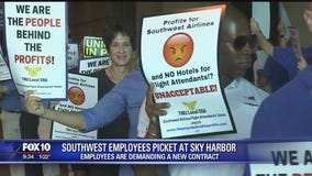 Southwest Airlines employees protest for CEO's removal