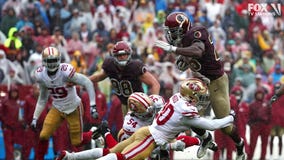 49ers beat Redskins 9-0, remain undefeated at 6-0