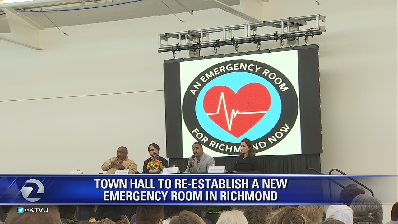 Town hall held to re-establish a new emergency room in Richmond
