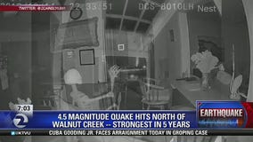 4.5 earthquake rattles the East Bay, residents report spilled sauce, fallen mirrors