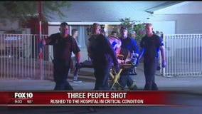 Three people shot at home in South Phoenix