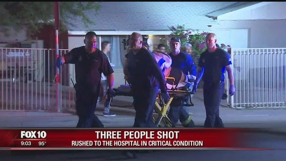 Three people shot at home in South Phoenix