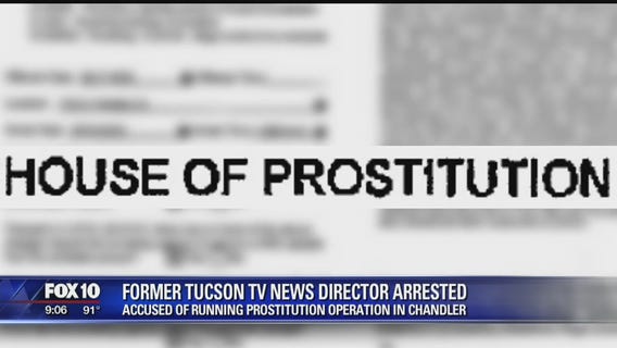 Former news director arrested