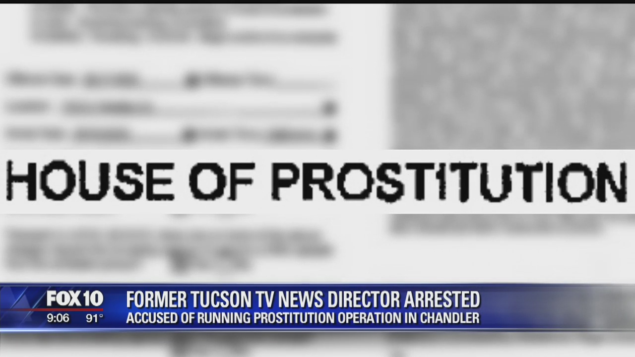 Former news director arrested