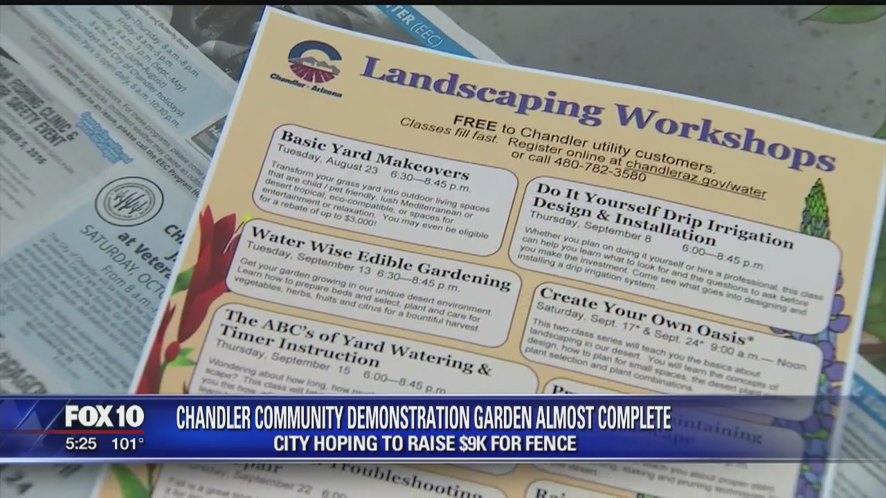 Chandler hopes to raise $9K for fence