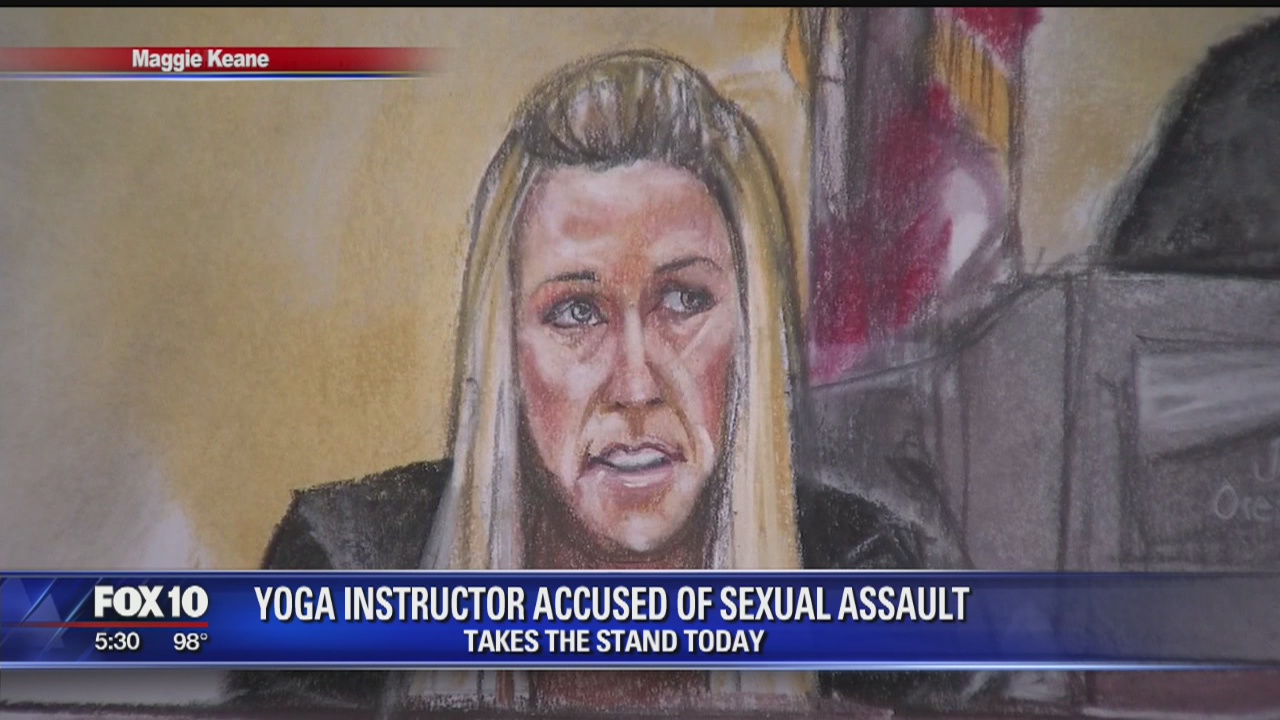 Yoga teacher testifies in court