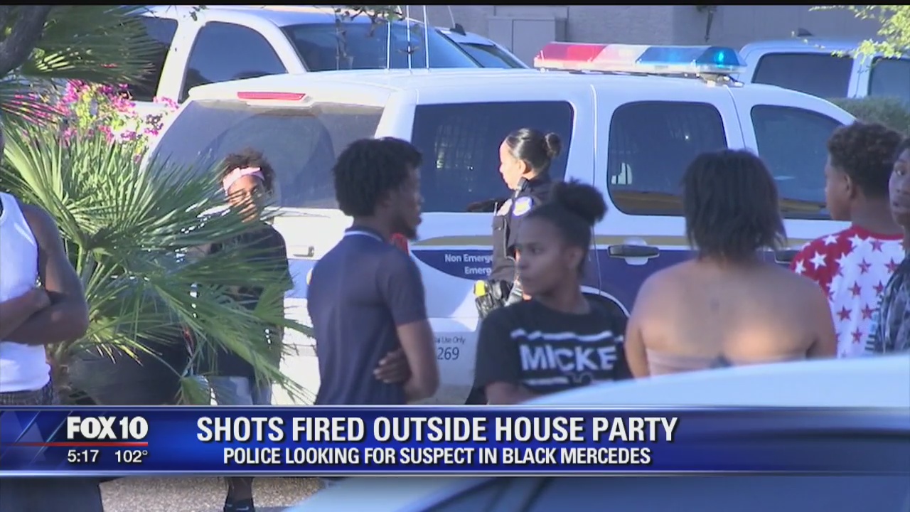 Two teens injured in drive-by shooting at party