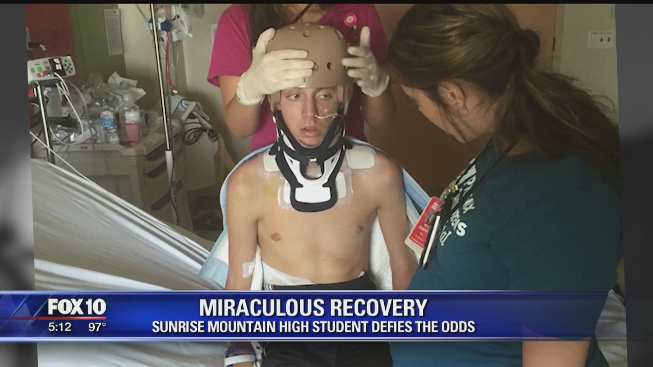 Miraculous recovery: Teen defies the odds