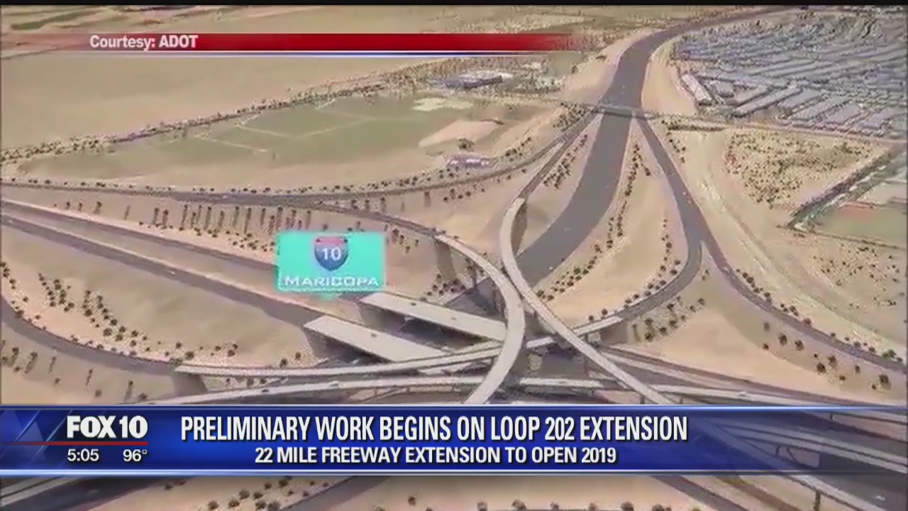 Preliminary work begins on Loop 202