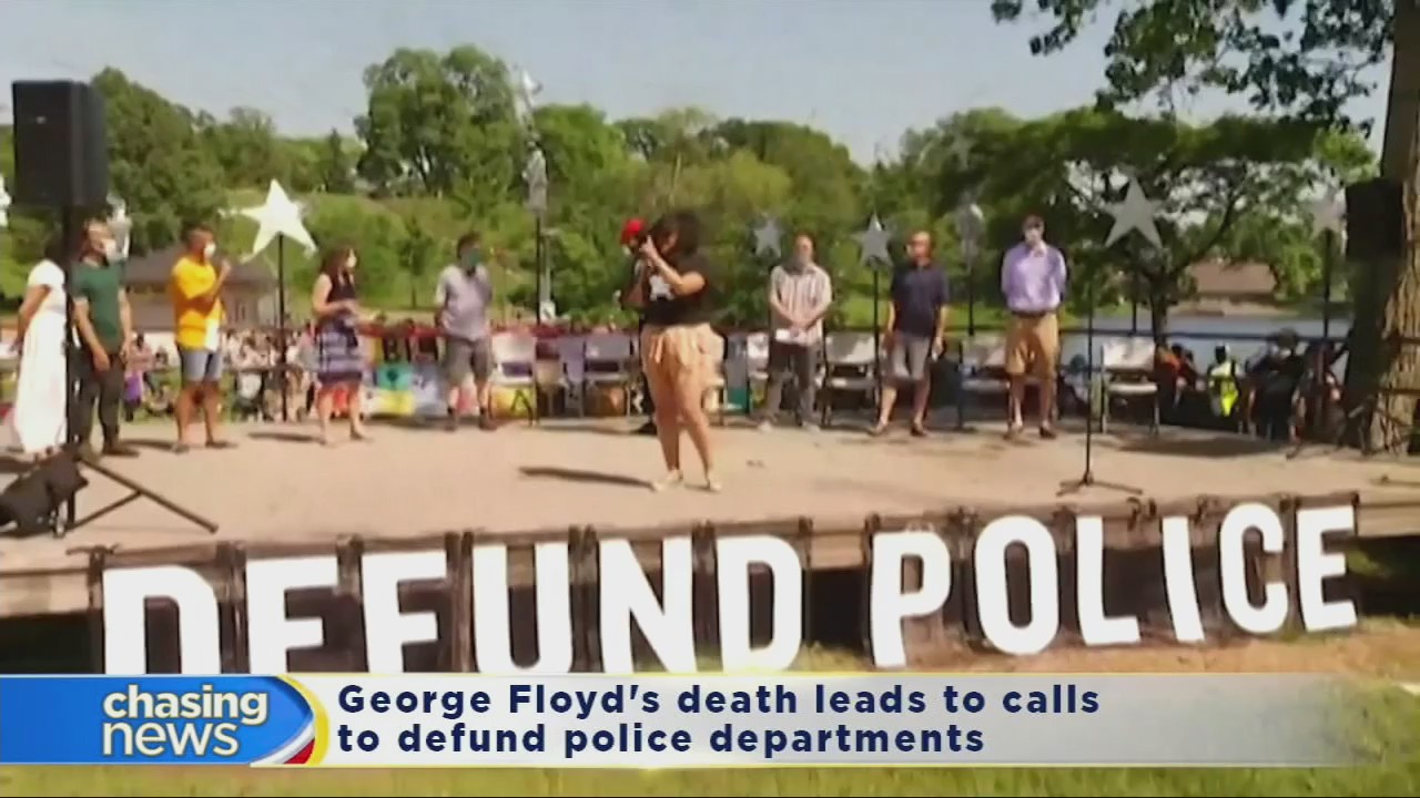 Some police departments in our area are pushing back regarding defunding