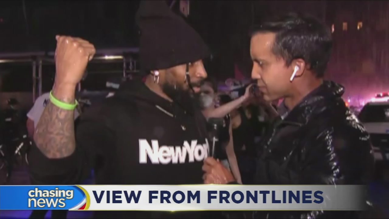 Fox News reporter shares experience of being on the front lines during the protests and riots