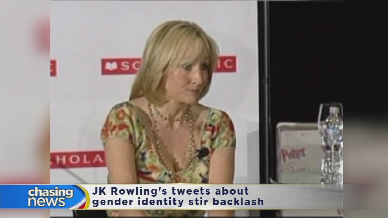 JK Rowling's tweets about gender identity stir backlash