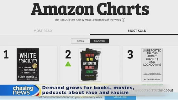 Demand grows for books, movies, podcasts about race and racism