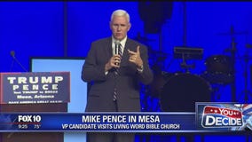 VP candidate Mike Pence holds event in Mesa