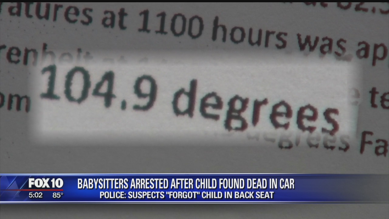 Police: Couple said they forgot infant in car | FOX 10 Phoenix