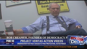 Undercover footage suggests paid protestors, voter fraud