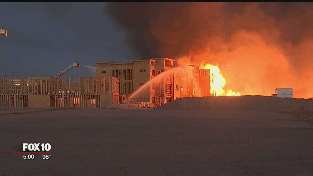 Condo complex fire ruled as arson