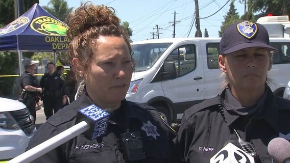 Noon update from Oakland police regarding standoff