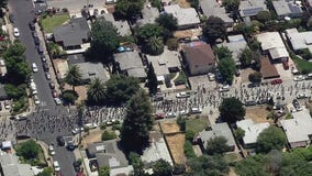 Protesters hit the streets in East Palo Alto