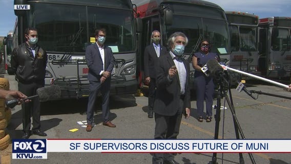 SF supes announce no Muni fare increases for the next two years