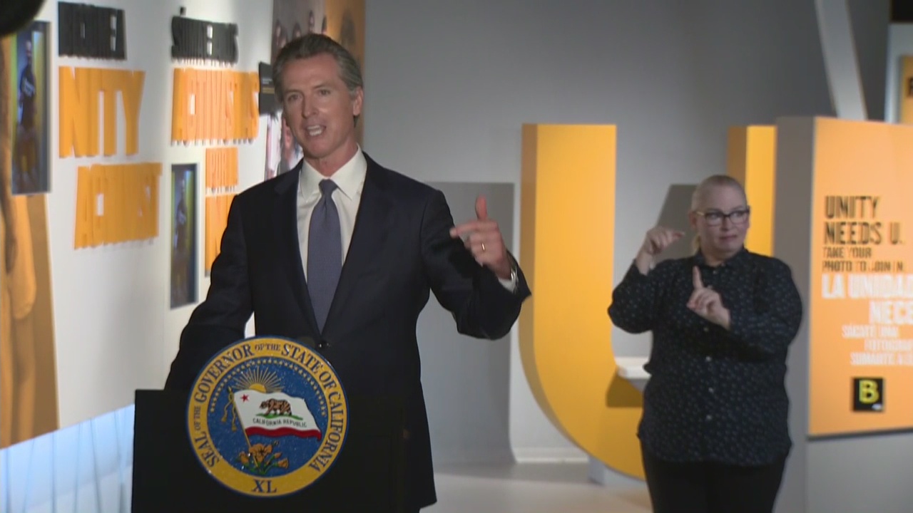 FULL: Gov. Newsom holds press conference to discuss racial disparities
