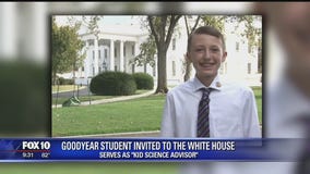 Valley student meets President Obama