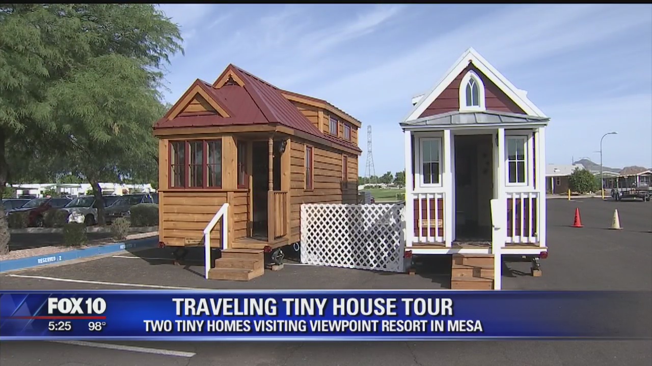 Traveling Tiny House Tour makes a stop in Mesa