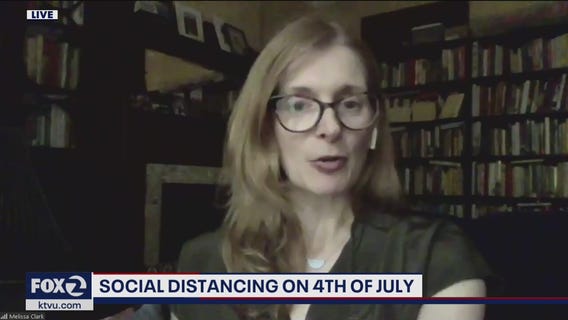 Social Distancing on 4th of July