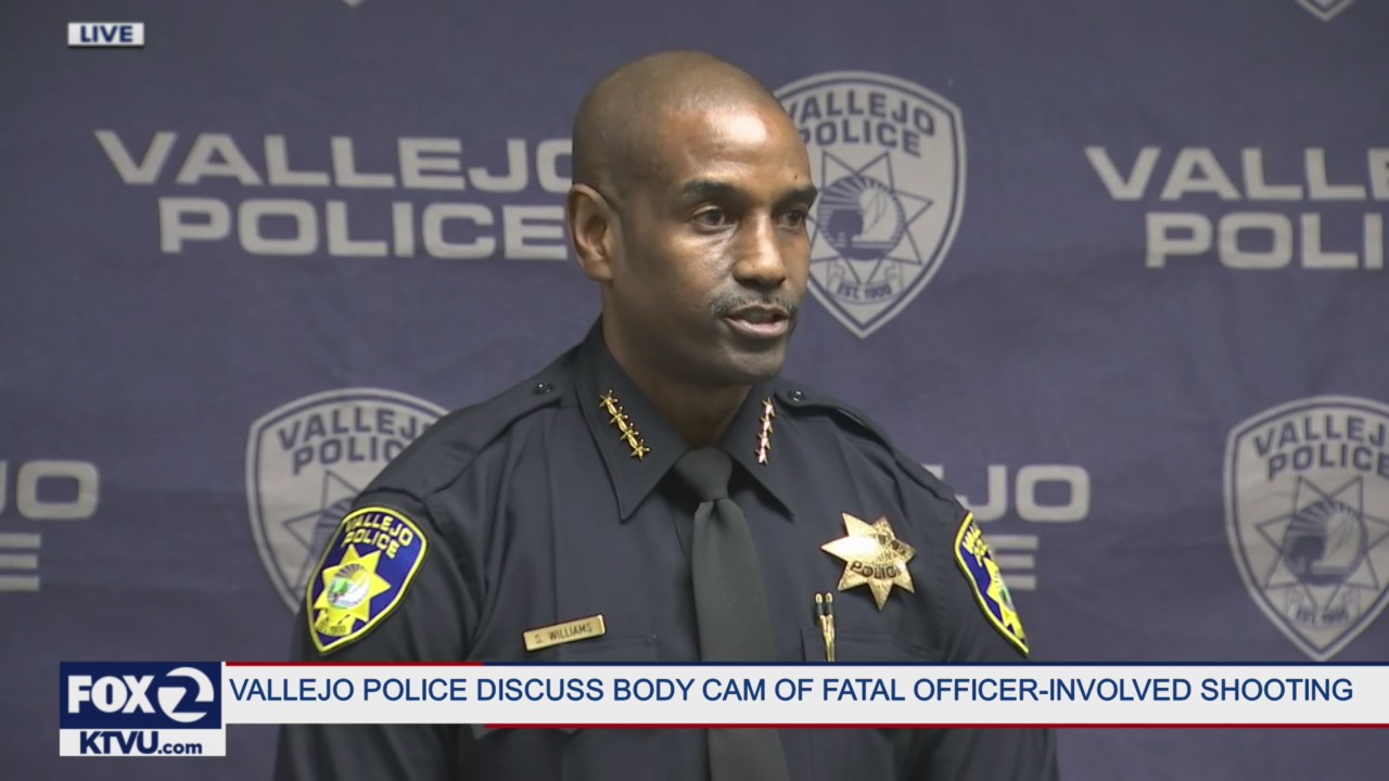 Vallejo police discuss body cam that shows police killing of Sean Monterrosa, 22, in June