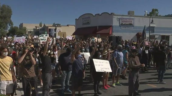 Black Lives Matter march and rally in Martinez
